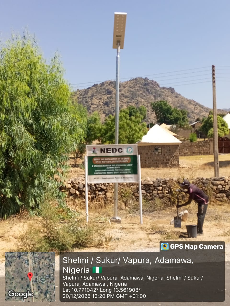 From Advocacy to Action: NEDC Delivers 100 Solar Street Lights and Water Access to Transform Sukur Kingdom, Adamawa State